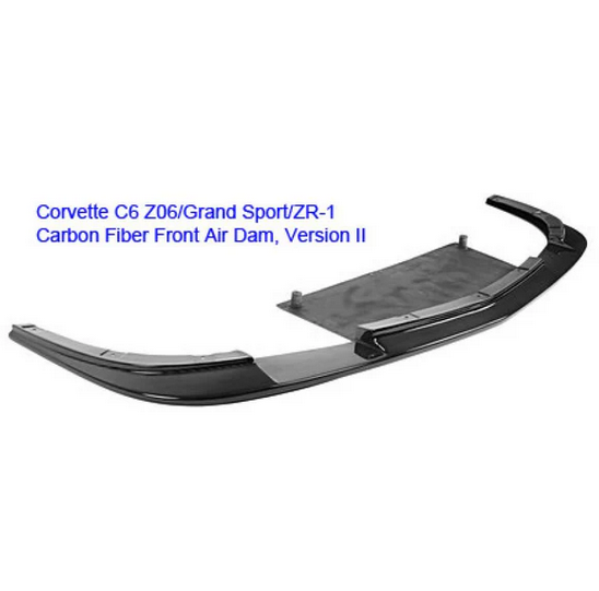 APR Carbon Fiber Front Air Dam 2006-2013 Chevrolet Corvette C6 Z06 Front Air Dam/ Splitter/ Lip Version 2 ( Z06 / Grand Sport only)