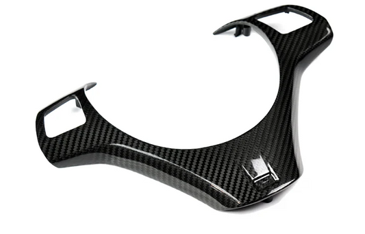 AutoTecknic Carbon Fiber Steering Wheel Trim - E90/ E91 3-Series | E92 3-Series | E82 1-Series