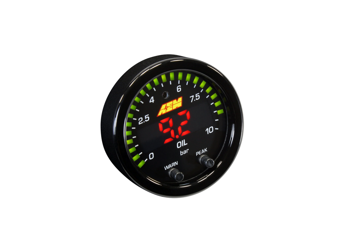 AEM X-Series Fluid Pressure Gauge Kit (0-150psi/0-10bar)