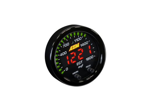 AEM X-Series EGT Gauge Kit (0-1800F/0-1000C )