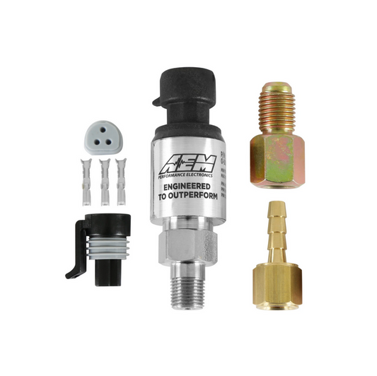 AEM 7 BAR Stainless Steel MAP Sensor Kit (1/8 in. NPT Male Thread)