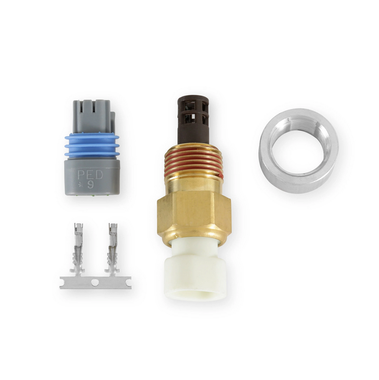 AEM Air Temp Sensor Kit (-20C to 150C / -4F to 302F - 3/8" NPT - Connector Kit and Pins)