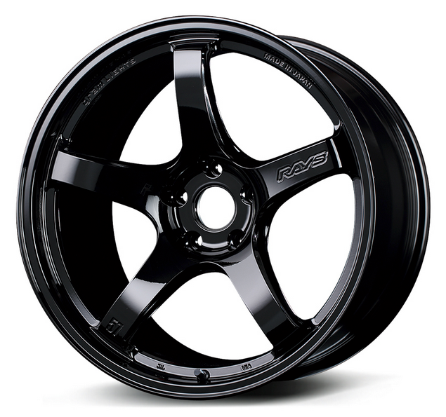 18x9.5 Gram Lights 57CR Gloss Black