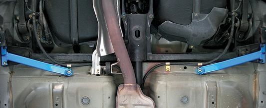 Cusco Power Brace Floor, Rear 2001-2007 Subaru Impreza WRX Wagon / 2004-2007 Impreza WRX STi Sedan / 2002-2007 Subaru Impreza WRX Sedan / 2003-2009 Subaru Forester / 1993-2001 Impreza