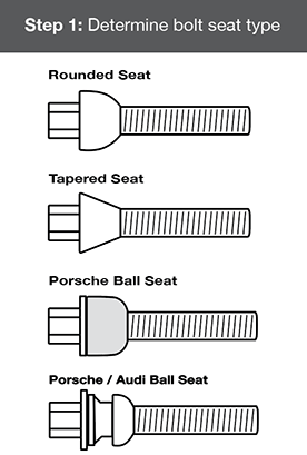 H&R Lug Bolts 14 X 1.5 / Length 59mm / Porsche/Audi Ball (R14) 19mm