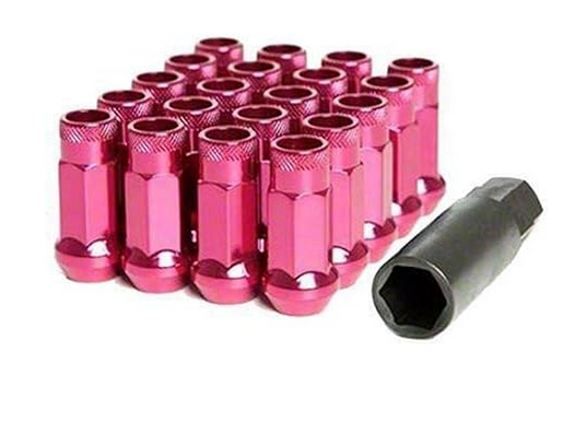 Muteki SR48 Open End 12x1.25 Chrome Pink (20 Piece) 48mm Tall