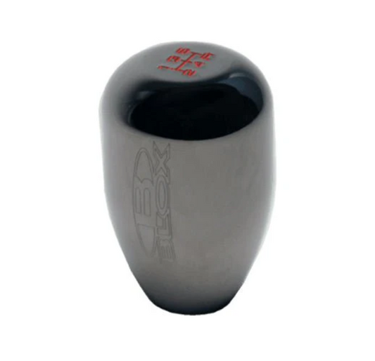 BLOX Racing Limited Series 6-Speed Billet Shift Knob - Platinum 12x1.25mm