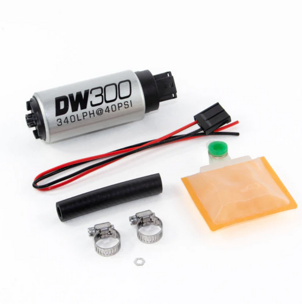 DeatschWerks 92-95 BMW E36 325i DW300 340 LPH In-Tank Fuel Pump w/ Install Kit