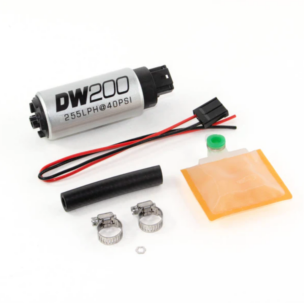 DeatschWerks 92-95 BMW E36 325i DW200 255 LPH In-Tank Fuel Pump w/ Install Kit