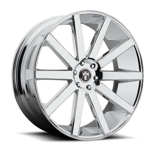 28" DUB S120 Shot Calla / Chrome Plated