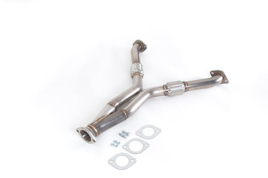 Revel Medalion Touring S Y-Pipe 2011-2013 Infiniti G25 Sedan RWD / 2003-2006 G35 Coupe / 2003-2007 G35 Sedan RWD / 2008-2012 G37 Coupe RWD / 2008-2013 G37 Sedan RWD / 2014-2016 Q60 & Q60S RWD / 2003-2006 Nissan 350Z / 2009-2015 370Z