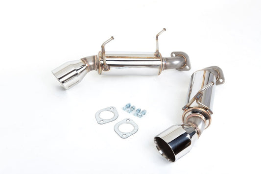 Revel Medalion Touring S Exhaust 2008-2012 Infiniti G37 Coupe, 2014-2016 Q60/Q60S AWD/RWD (Dual Muffler / Axle Back)