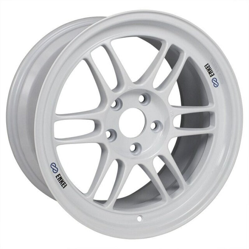 Enkei RPF1 18x9.5 5x114.3 15mm Offset 73mm Bore Vanquish White Wheel