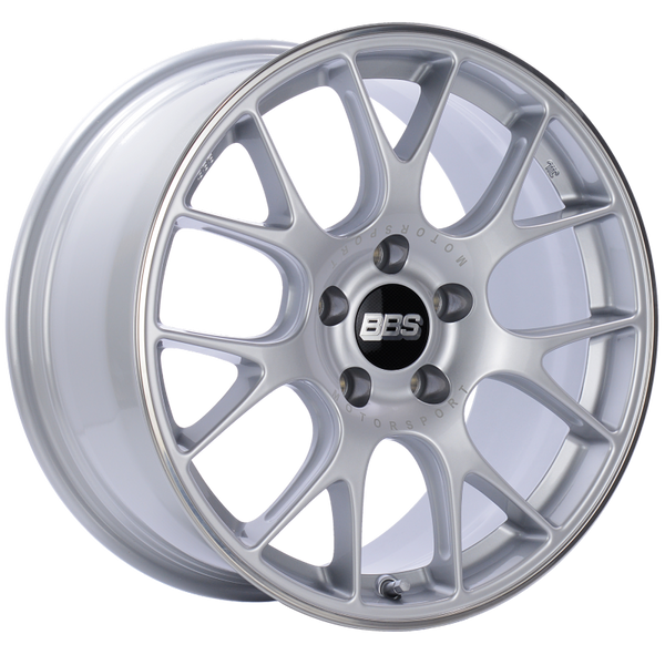 18x8.5 BBS CH-R / 5x112 / ET38 / Brilliant Silver Polished