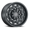 18x8.0 Black Rhino Arsenal Textured Matte Black Wheel