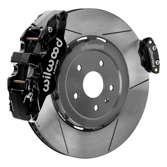 Wilwood Aero4 Big Brake Kits Rear 2020-2023 Chevy Corvette C8 (GT Slotted 15.00" Rotor)