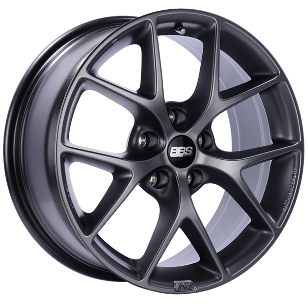 18x8.0 BBS SR / 5x114.3 / ET40 / Satin Grey