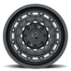 18x8.0 Black Rhino Arsenal Textured Matte Black Wheel