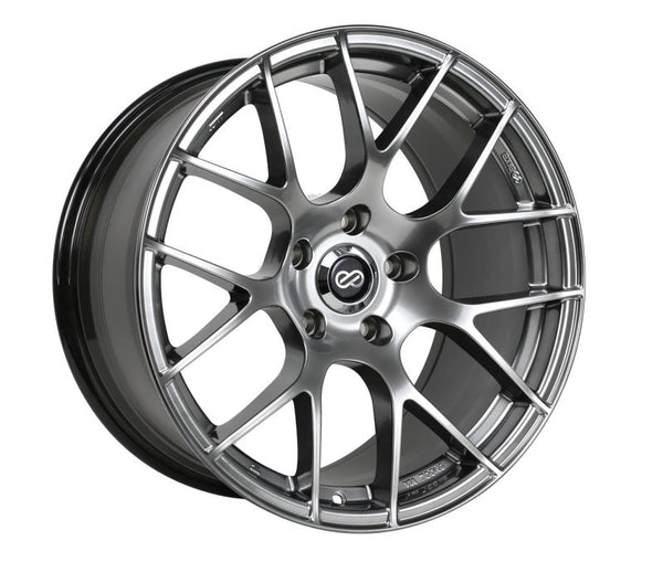 18x10.5 Enkei Raijin / 25mm Offset / 5x114.3 Bolt Pattern / Hyper Silver