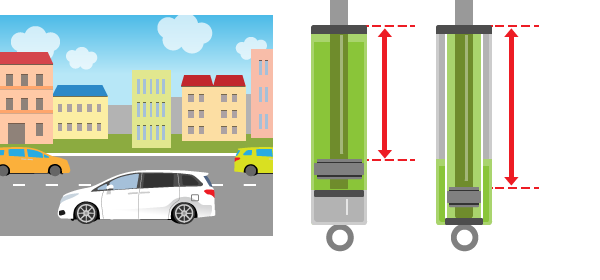 Tein EnduraPro Plus Shocks 2019+ Toyota Avalon (rear)