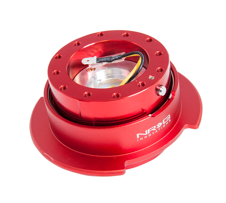 NRG Gen 2.5 Red/Red Ring Steering Wheel Quick Release