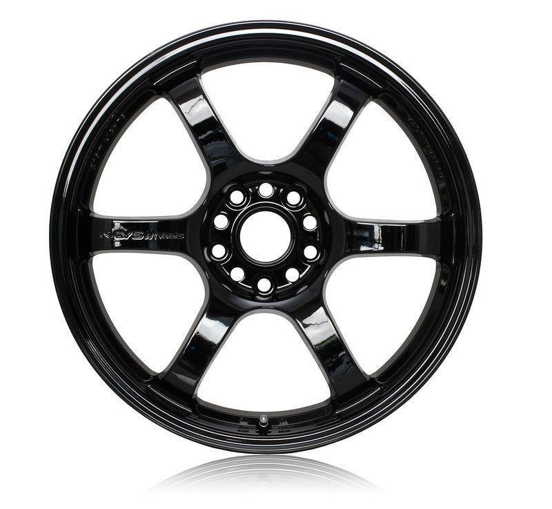 Gram Lights 57DR 17x9.0 +38 5-114.3 Glossy Black