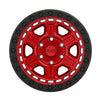 Black Rhino Reno 17x9.0 5x139.7 ET00 CB 78.1 Candy Red w/Black Lip Edge & Black Bolts Wheel