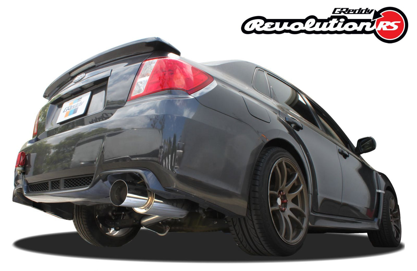 Greddy Revolution RS Exhaust 2011-2014 Subaru Impreza STI Sedan (single exit to right)