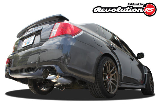 Greddy Revolution RS Exhaust 2011-2014 Subaru Impreza STI Sedan (single exit to right)