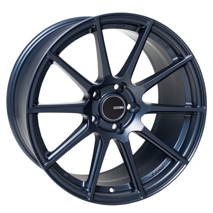 18x9.5 Enkei Racing TS-10 Matte Blue