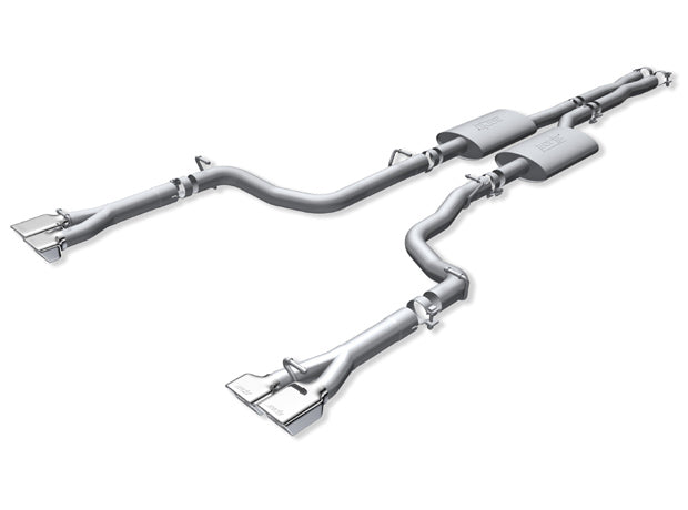 Borla S-Type Cat-Back Exhaust System 2008-2010 Dodge Challenger SRT-8 V8 Auto/Manual Trans (6.1L)