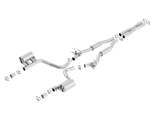 Borla S-Type Cat-Back Exhaust System 2015-2023 Challenger SRT 392/ Scat Pack (6.4L)