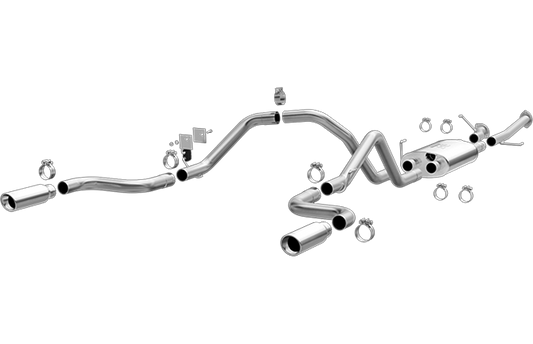 Magnaflow Cat Back Stainless Exhaust System 2014-2021 Toyota Tundra 4.6L/5.7L (rear exit)