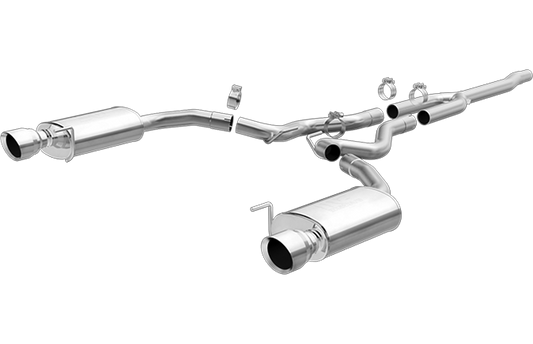 Magnaflow Cat Back Street Stainless Exhaust System 2015-2023 Ford Mustang 4 Cylinder EcoBoost 2.3L