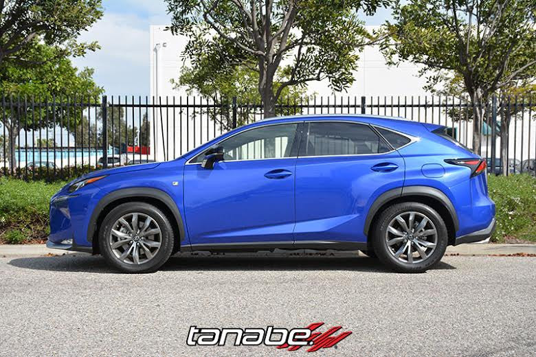 Tanabe NF210 Spring Kit 2015-16 Lexus NX200t F-Sport (FWD)