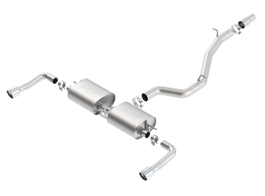 Borla S-Type Cat-Back Exhaust System 2014-2020 Audi A3 Quattro 2.0L