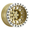 Black Rhino Primm Beadlock 17x8.5 6x139.7 ET00 CB 112.1 Matte Gold w/Machined Ring Wheel