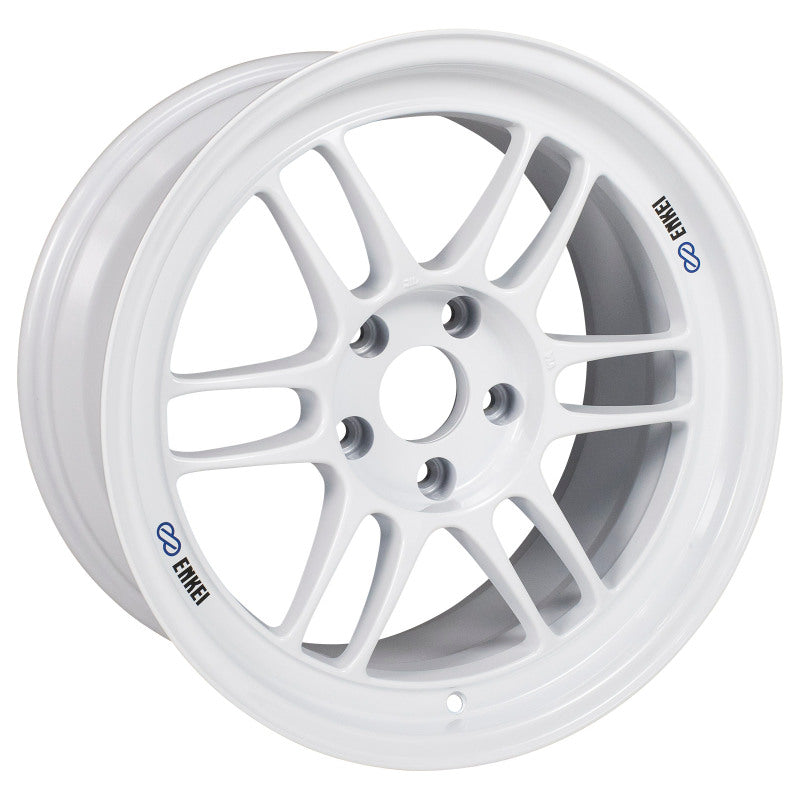 17x9.0 Enkei RPF1 5x114.3 22mm Offset 73mm Bore Vanquish White Wheel