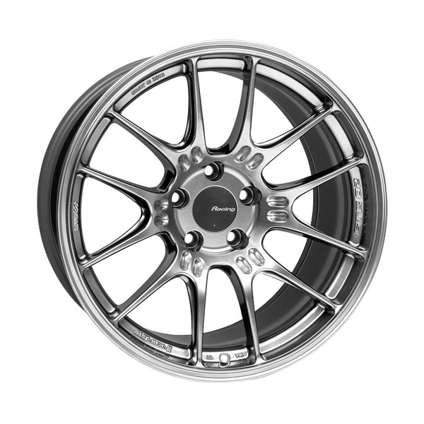 19x9.5 Enkei GTC02 Hyper Silver / 5x114.3 / ET 15mm / Bore 75mm