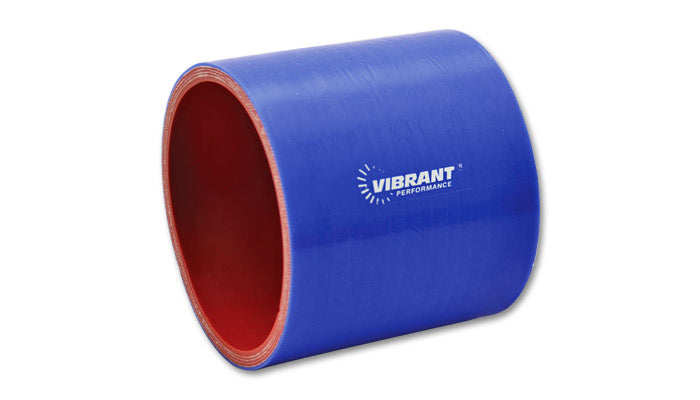 Vibrant Performance Straight Hose Coupler, 1.5" I.D. x 3" long