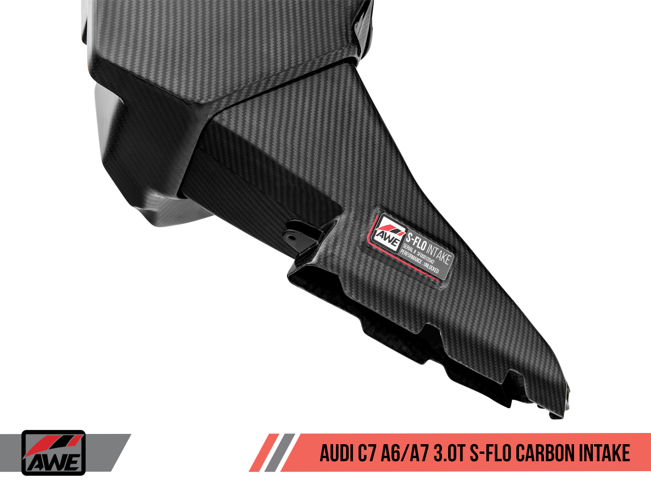 AWE Tuning S-FLO Carbon Intake 2012-2018 Audi A6/A7 (3.0T) C7