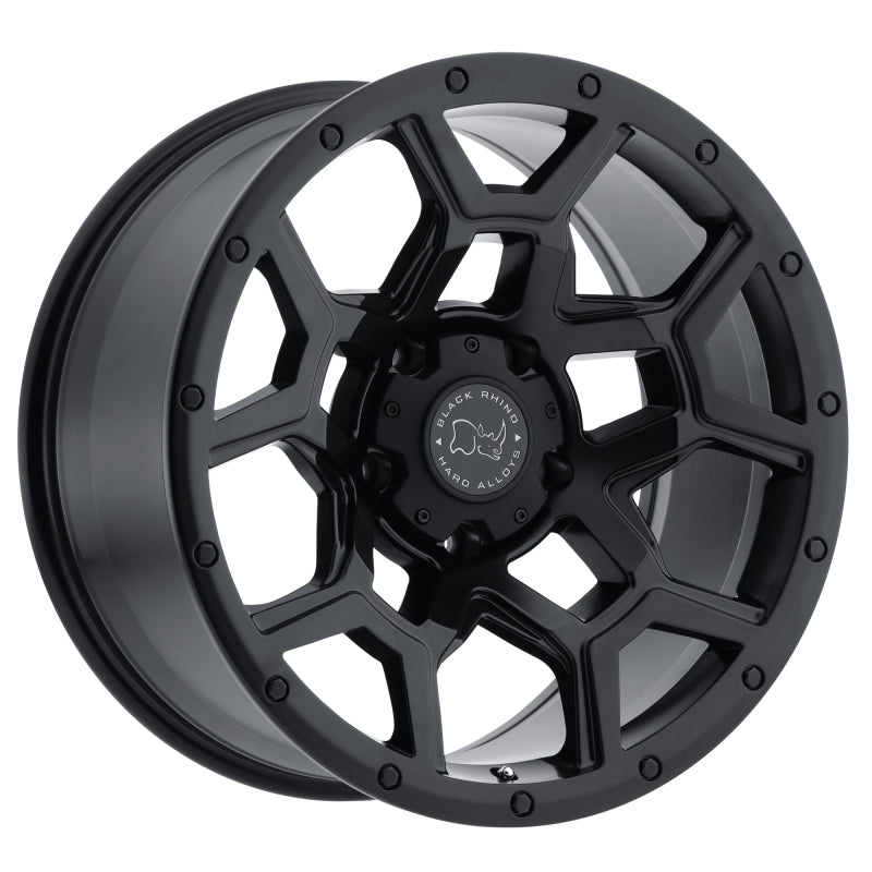 17x9.5 Black Rhino Overland Matte Black