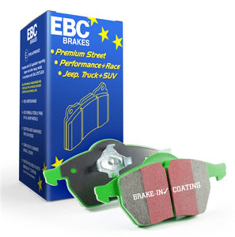 EBC 86-87 Jaguar XJ6 3.6 Greenstuff Front Brake Pads