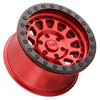 Black Rhino Primm Beadlock 17x8.5 6x139.7 ET00 CB 112.1 Candy Red w/Black Ring & Black Ring Wheel