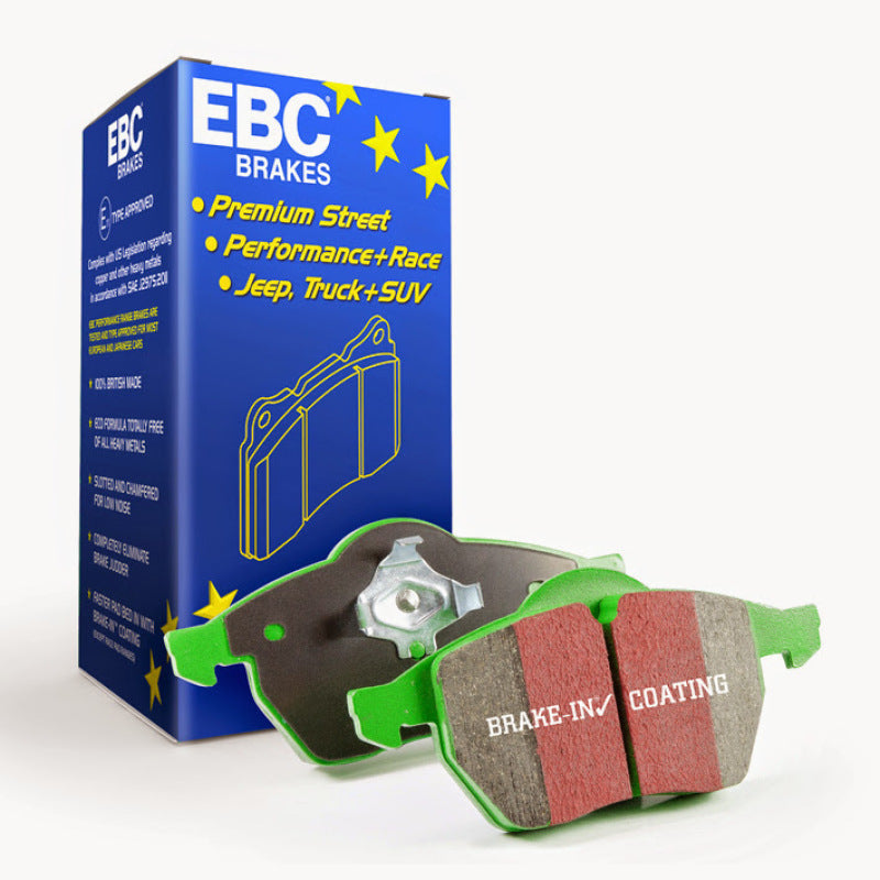 EBC 86-87 Jaguar XJ6 3.6 Greenstuff Front Brake Pads