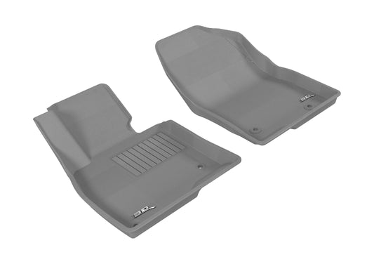 3D MAXpider 2014-2019 Mazda Mazda3/Mazda6 Kagu 1st Row Floormat - Gray