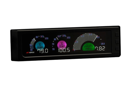 APEXi DIN3 Meter, VFD-LED Meter Display