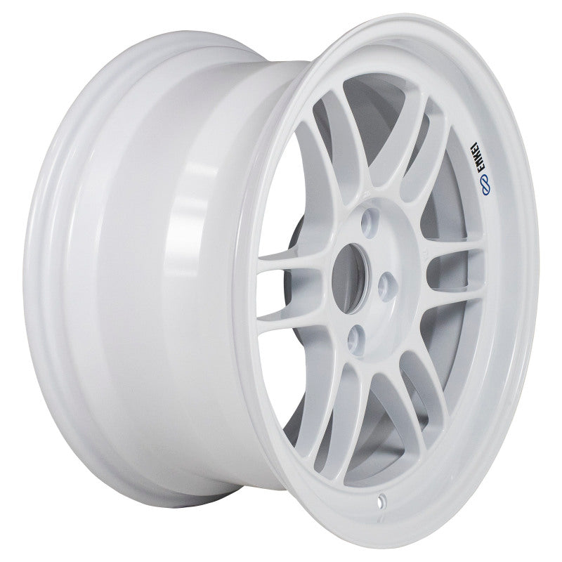 17x9.0 Enkei RPF1 5x114.3 35mm Offset 73mm Bore Vanquish White Wheel