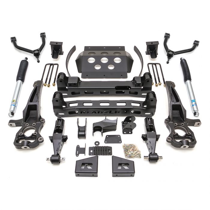 ReadyLift 8" Big Lift Kit 2019-2021 ﻿Chevrolet Silverado / GMC Sierra 1500 w/ Rear Bilstein Shocks (Excl. AT4 and Trail Boss)