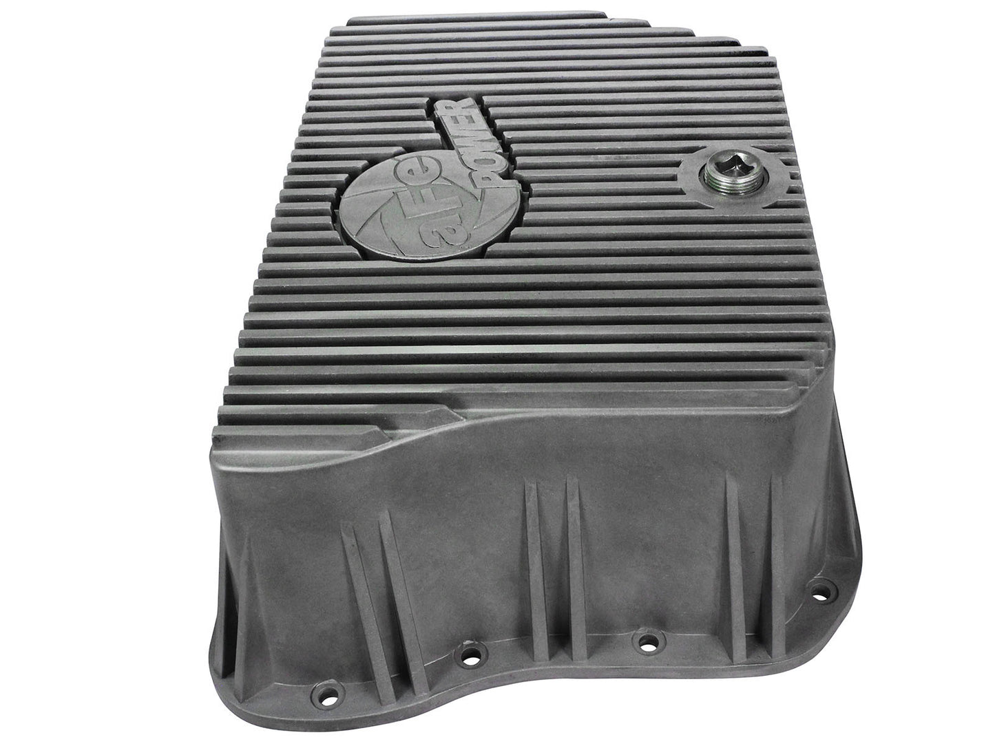 AFE Transmission Pan Cover (Raw) 1994-2007 Dodge Diesel Trucks L6-5.9L